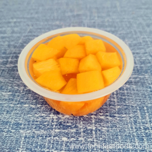 Snack Cup 4oz Canned Fresh Peach in Syrup